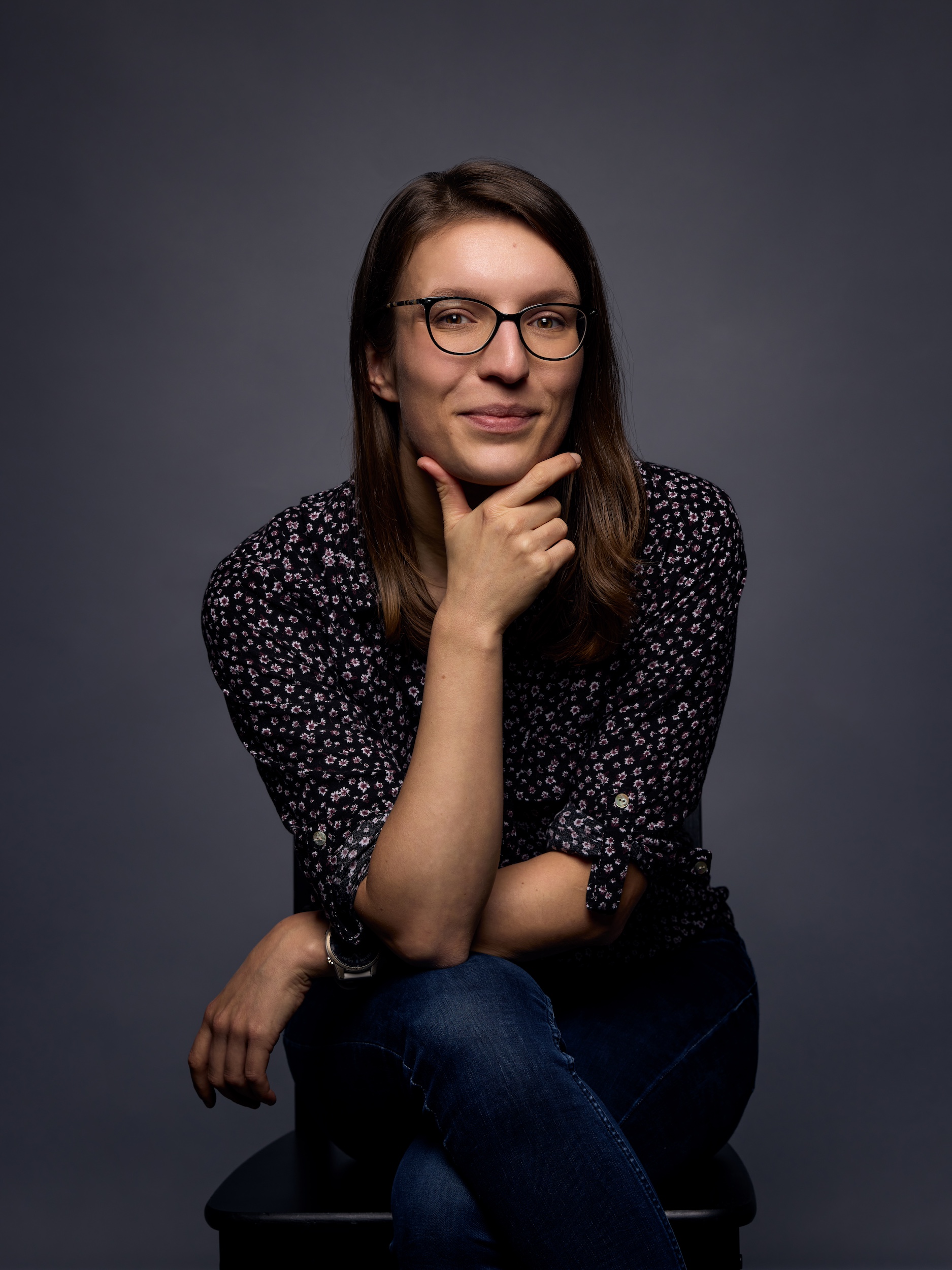 Mathilde, responsable du site photo de jeune fille
