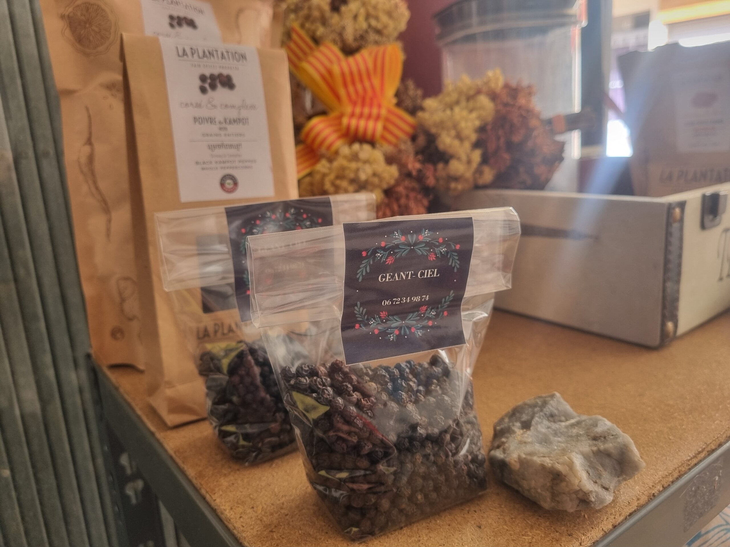 Le Poivre Noir du Kampot venu tout droit du Cambodge poivre de kampot en sachet