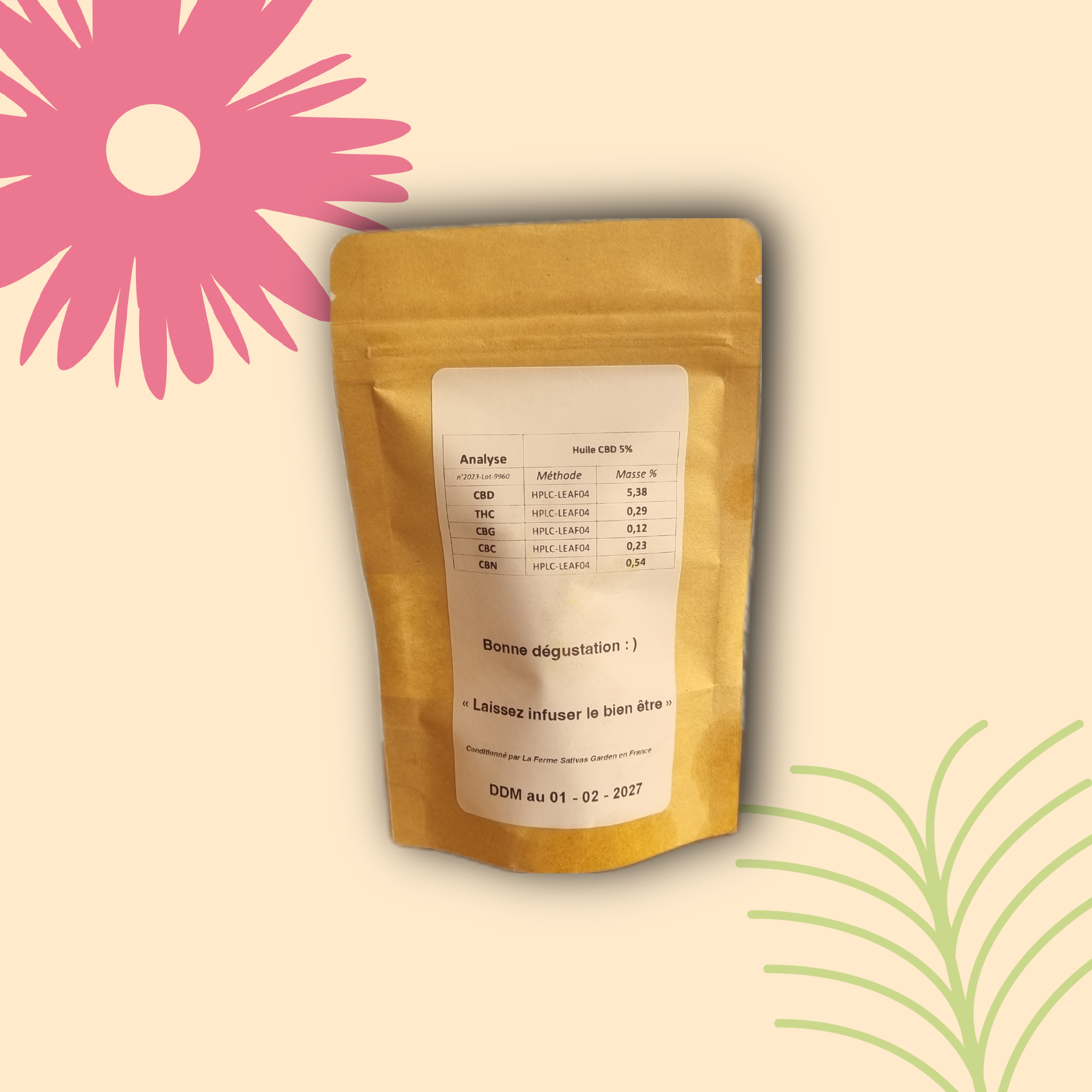 Huiles de Chanvre CBD 5% – Image 3
