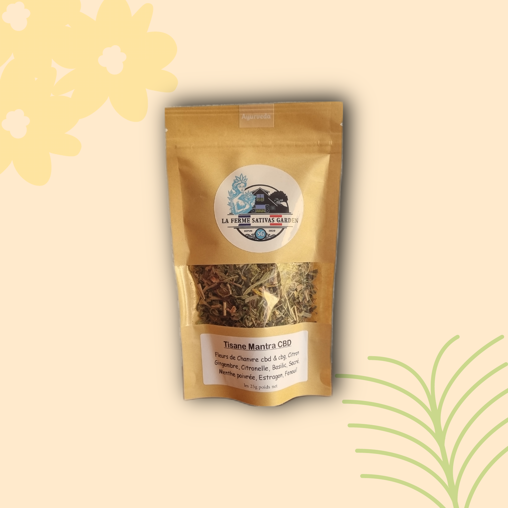 Tisane CBD - Mantra (25g)