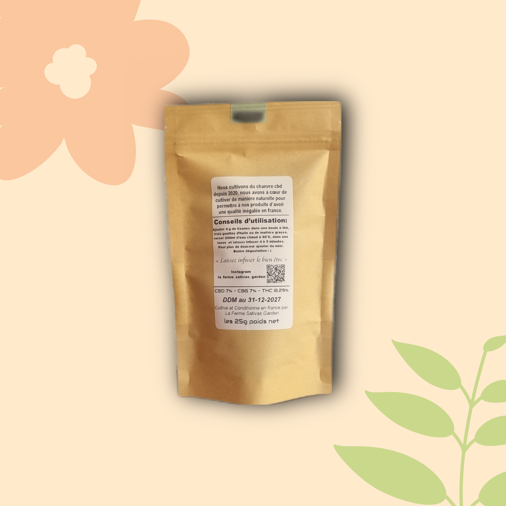 Tisane CBD - Relaxation (25g) – Image 2